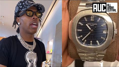 lil baby fake watch|lil baby watch.